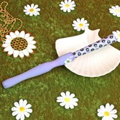 Shop Burning Love Joint Holder/Extender- Purple Flower 3.75" Joint Accessories 9 Shop Burning Love Joint Holder/Extender- Purple Flower 3.75