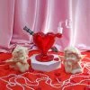 Burning Love Bongs Cupid's Heart Rig