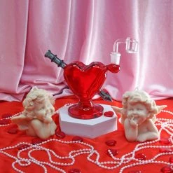 Burning Love Bongs Cupid's Heart Rig