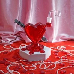 Burning Love Bongs Cupid's Heart Rig