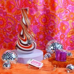 Burning Love Bongs Retro Swirl Bong
