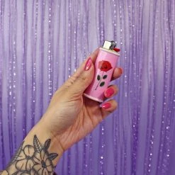 Burning Love Lighters Lighter Case- Rose