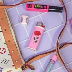 Burning Love Lighters Lighter Case- Rose