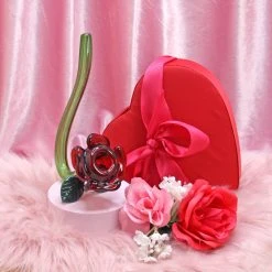 Burning Love Large Rose Pipe