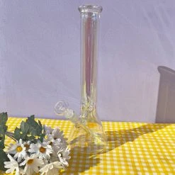 Burning Love XL Iridescent Beaker Bong