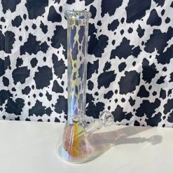 Burning Love XL Iridescent Beaker Bong