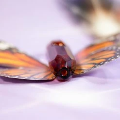 Burning Love Pipes Crystal Pipe- Amber