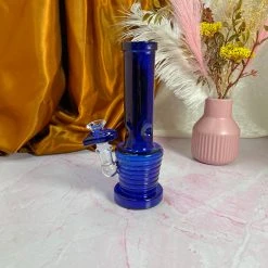 Burning Love Blue Groovy Heart Bong Bongs