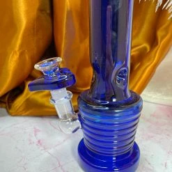 Burning Love Blue Groovy Heart Bong Bongs