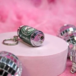 Burning Love Beer Can Keychain Lighter Lighters
