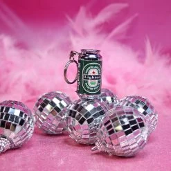 Burning Love Beer Can Keychain Lighter Lighters