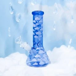 Burning Love Blue Cloud Bong Bongs