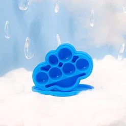 Burning Love Storage Cloud Silicone Container- Blue