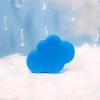 Burning Love Storage Cloud Silicone Container- Blue