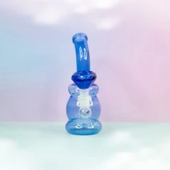 Burning Love Diamond In The Rough Water Pipe- Sapphire Bongs 12 Burning Love Diamond In The Rough Water Pipe- Sapphire Bongs