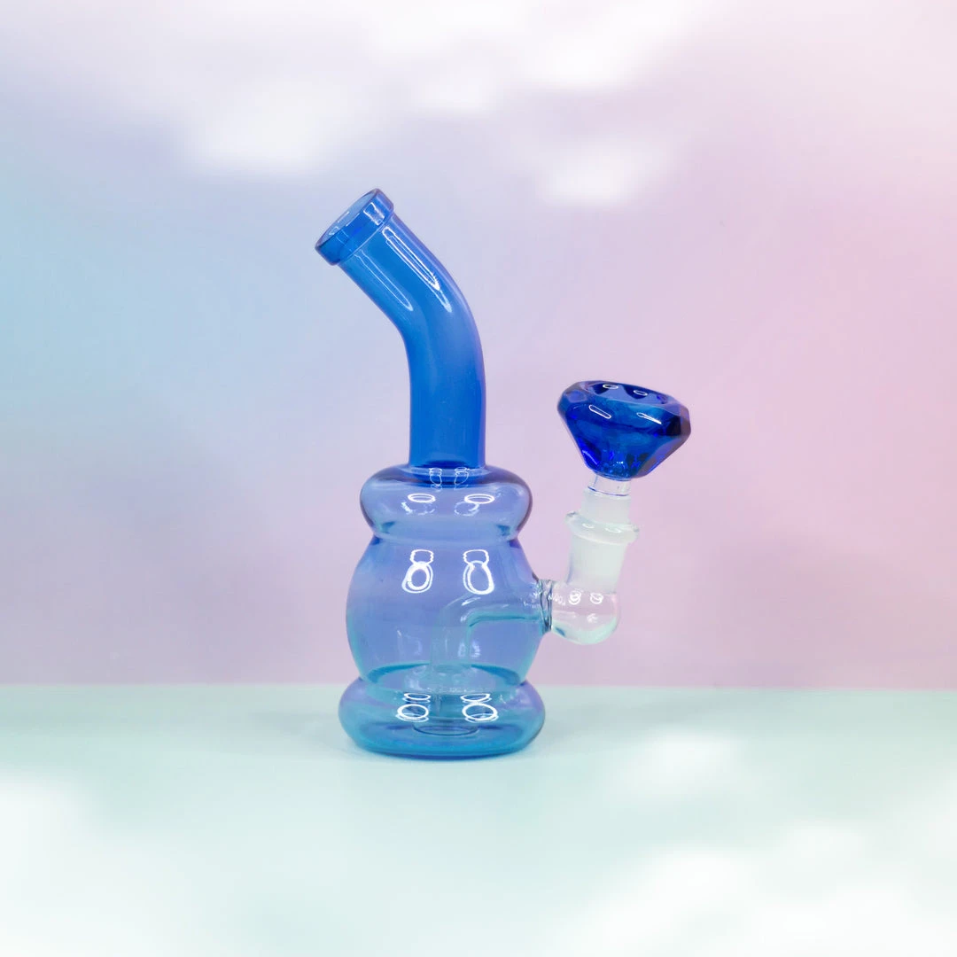 Burning Love Diamond In The Rough Water Pipe- Sapphire Bongs 4 Burning Love Diamond In The Rough Water Pipe- Sapphire Bongs