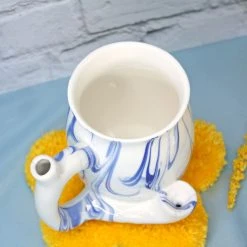 Shop Burning Love Pipes Marbled Wake N Bake Mug Pipe