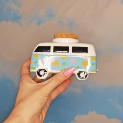 Burning Love Storage Bus Stash Jar