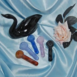 Shop Burning Love Candy Cane Pipe- Pink Pipes