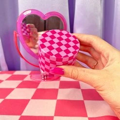 Burning Love Pink Checkerboard Grinder