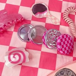 Burning Love Pink Checkerboard Grinder