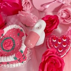 Burning Love Chill Pill Pipe- Pink