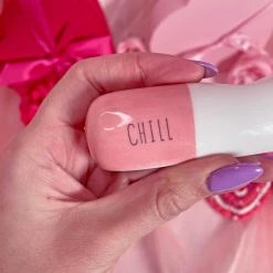 Burning Love Chill Pill Pipe- Pink