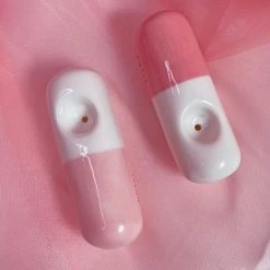 Burning Love Chill Pill Pipe- Pink