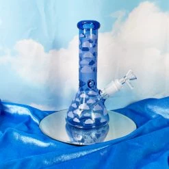 Burning Love Blue Cloud Bong Bongs