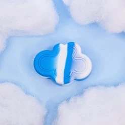 Burning Love Cloud Silicone Container- Tie Dye 18 Burning Love Cloud Silicone Container- Tie Dye