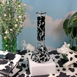 Burning Love Moo! Beaker Bong