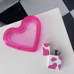 Burning Love Accessories Pink Cow Lighter