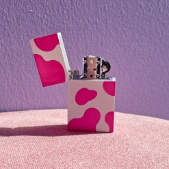 Burning Love Accessories Pink Cow Lighter