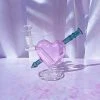 Burning Love Bongs Pink Cupid's Heart Bong 1 Burning Love Bongs Pink Cupid's Heart Bong