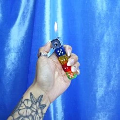 Burning Love Lighters Light Up Dice Lighter