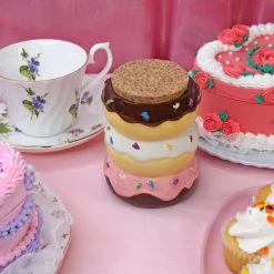 Burning Love Donut Stash Jar