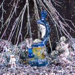 Burning Love Bongs Dreamworks Bong- Sky Blue