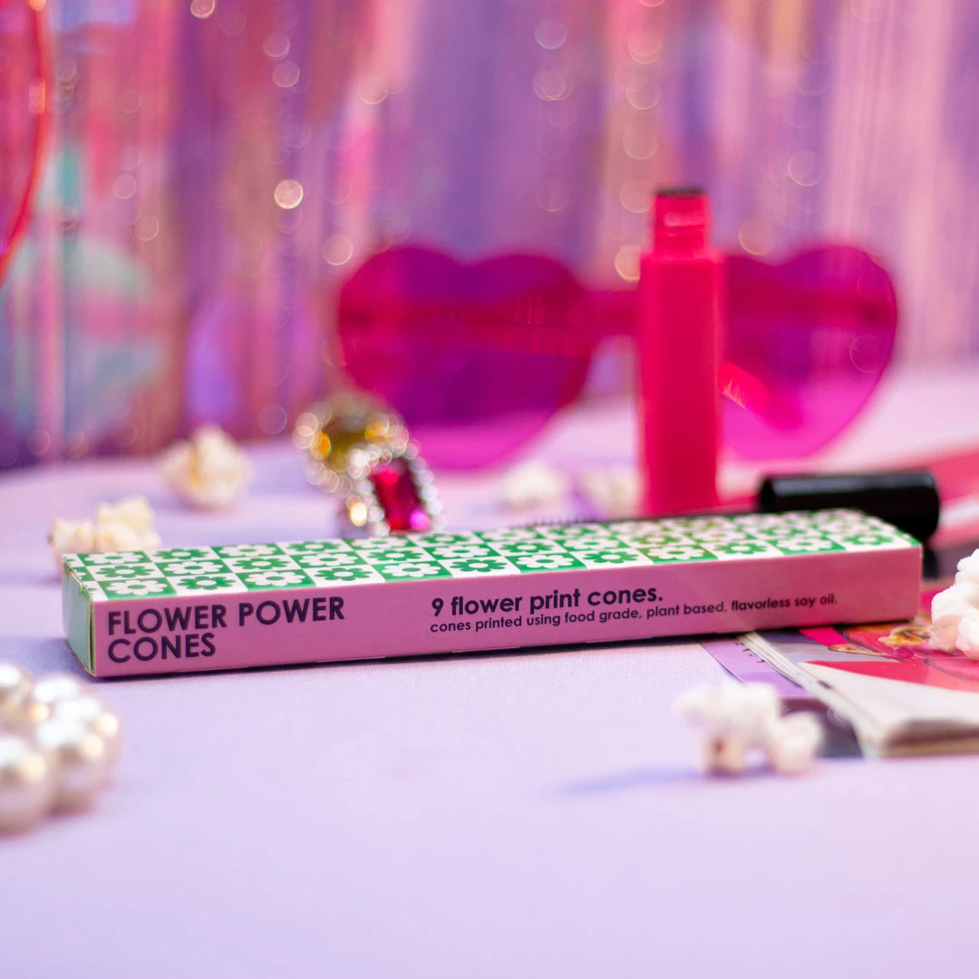 Shop Burning Love Papers + Cones Flower Power Cones 5 Shop Burning Love Papers + Cones Flower Power Cones