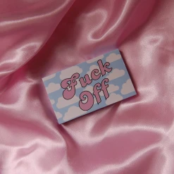 Shop Burning Love Fuck Off Rolling Papers- Watermelon Flavor