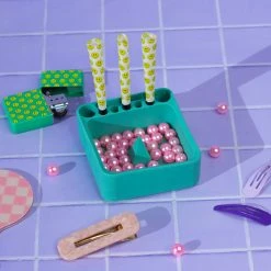 Burning Love Teal Silicone Debowler Ash Tray