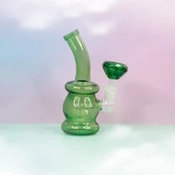 Burning Love Diamond In The Rough Water Pipe- Emerald