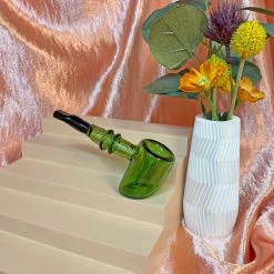 Burning Love Green Hammer Pipe
