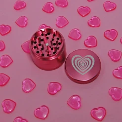 Burning Love Heart Grinder Accessories