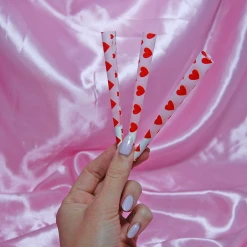 Shop Burning Love 4 Pack- Red Heart Cones