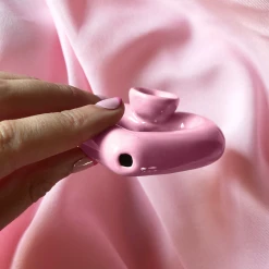 Burning Love Pink Heart Pipe Pipes
