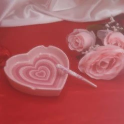 Burning Love Hearts Forever Ash Tray Ash Trays 5 Burning Love Hearts Forever Ash Tray Ash Trays