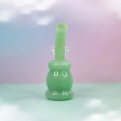 Burning Love Diamond In The Rough Water Pipe- Jade Bongs