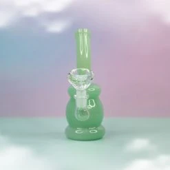 Burning Love Diamond In The Rough Water Pipe- Jade Bongs
