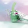 Burning Love Diamond In The Rough Water Pipe- Jade Bongs