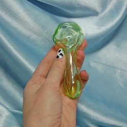 Shop Burning Love Green Jelly Pipe 12 Shop Burning Love Green Jelly Pipe